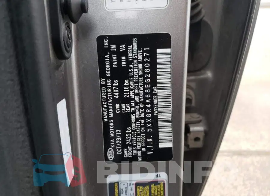 5XXGR4A68EG280271 Photo# 12