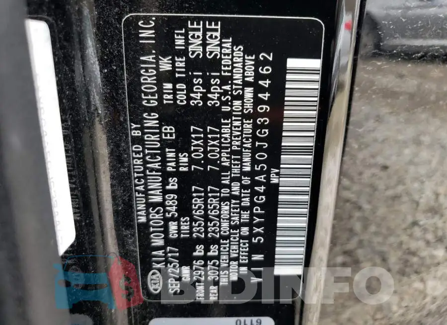 5XYPG4A50JG394462 Photo# 12