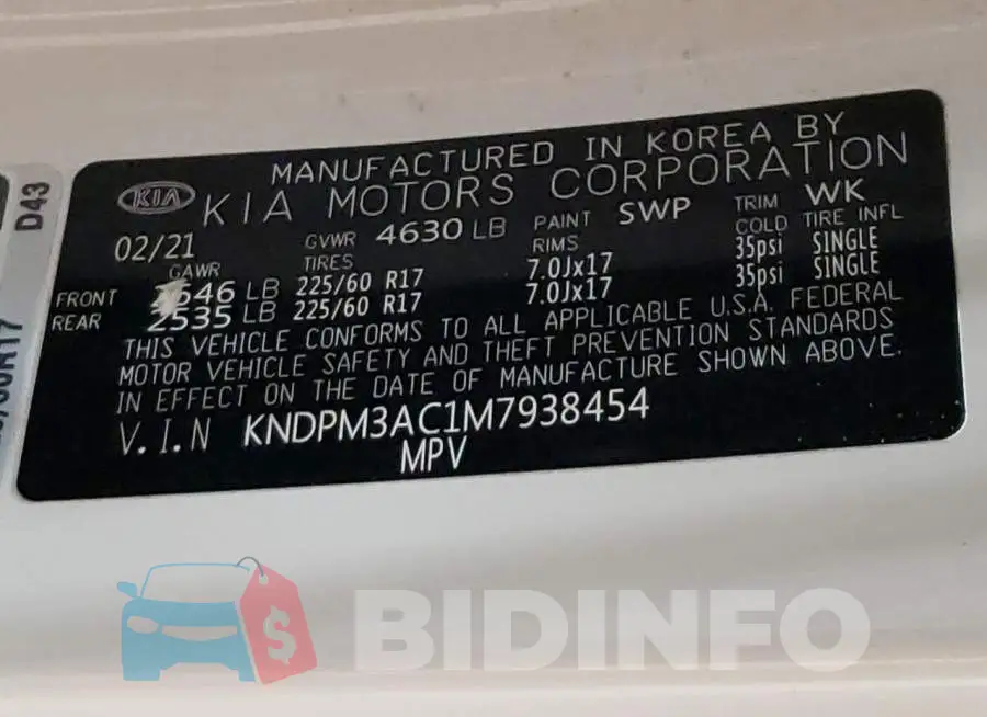 KNDPM3AC1M7938454 Photo# 13