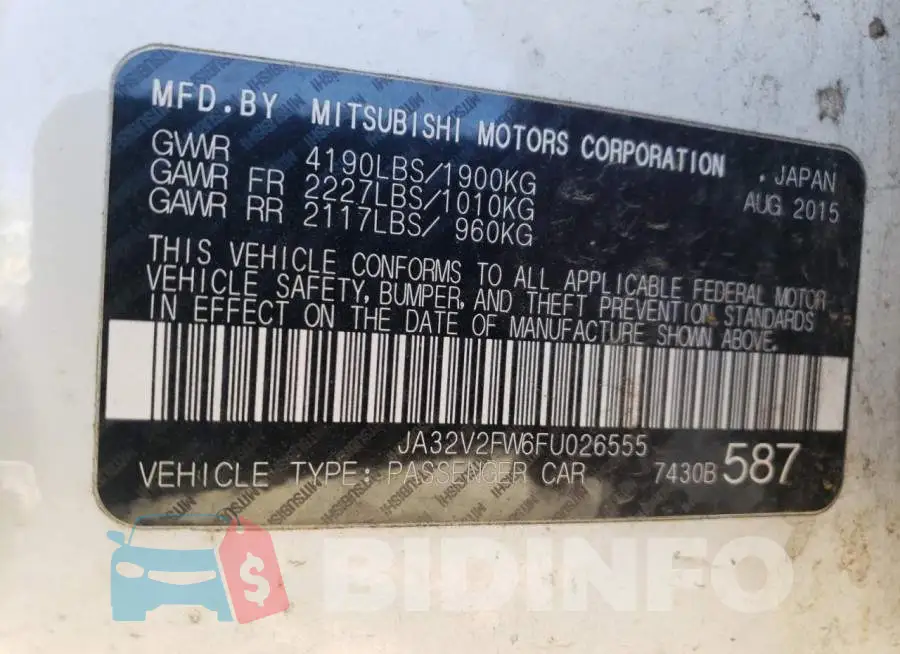 JA32V2FW6FU026555 Photo# 12