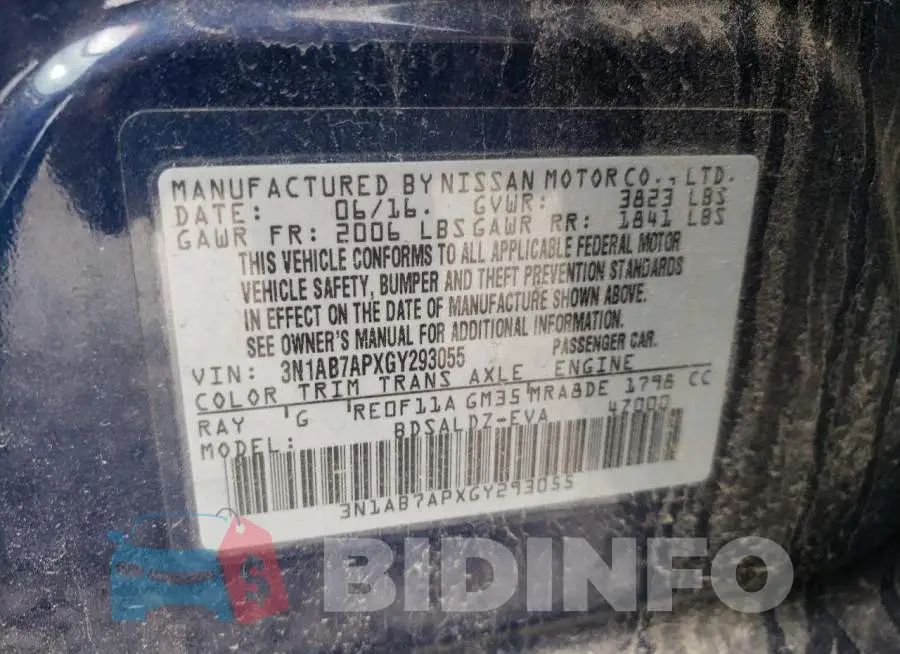 3N1AB7APXGY293055 Photo# 12