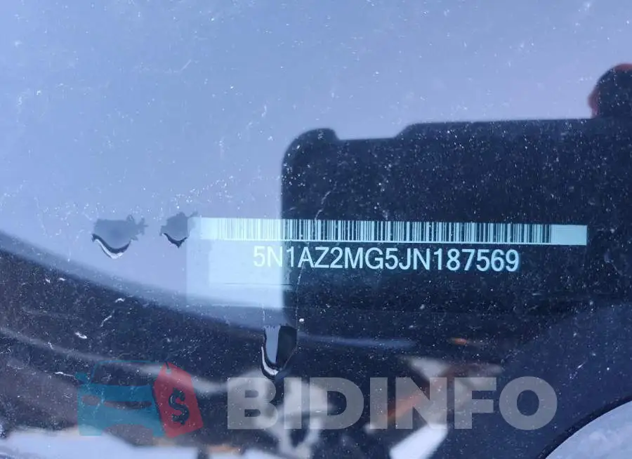 5N1AZ2MG5JN187569 Photo# 13