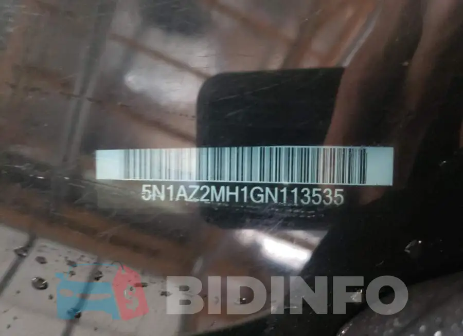 5N1AZ2MH1GN113535 Photo# 14