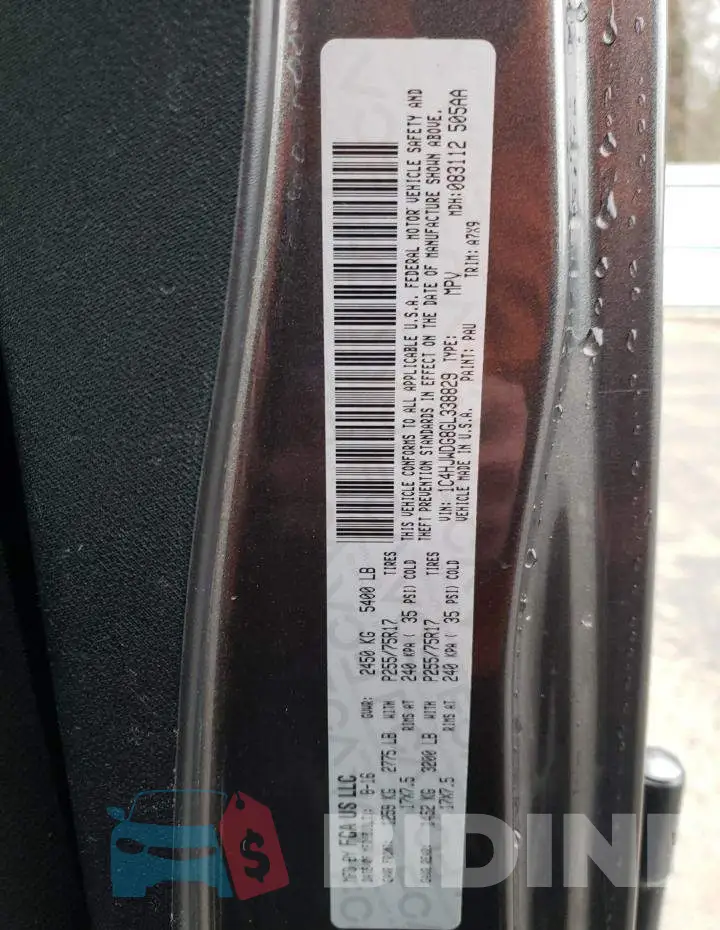 1C4HJWDG8GL338829 Photo# 12