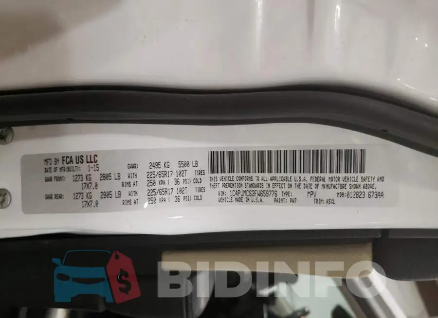 1C4PJMCS3FW659776 Photo# 12