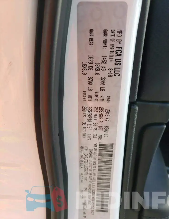 1C4RJFBG1JC508771 Photo# 10