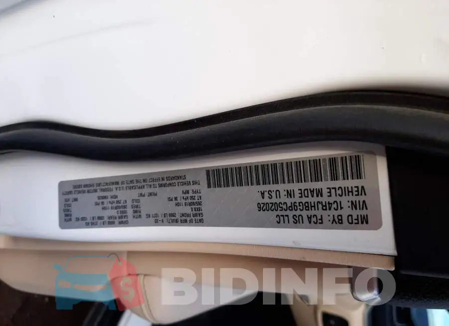 1C4RJHBG9PC502026 Photo# 14