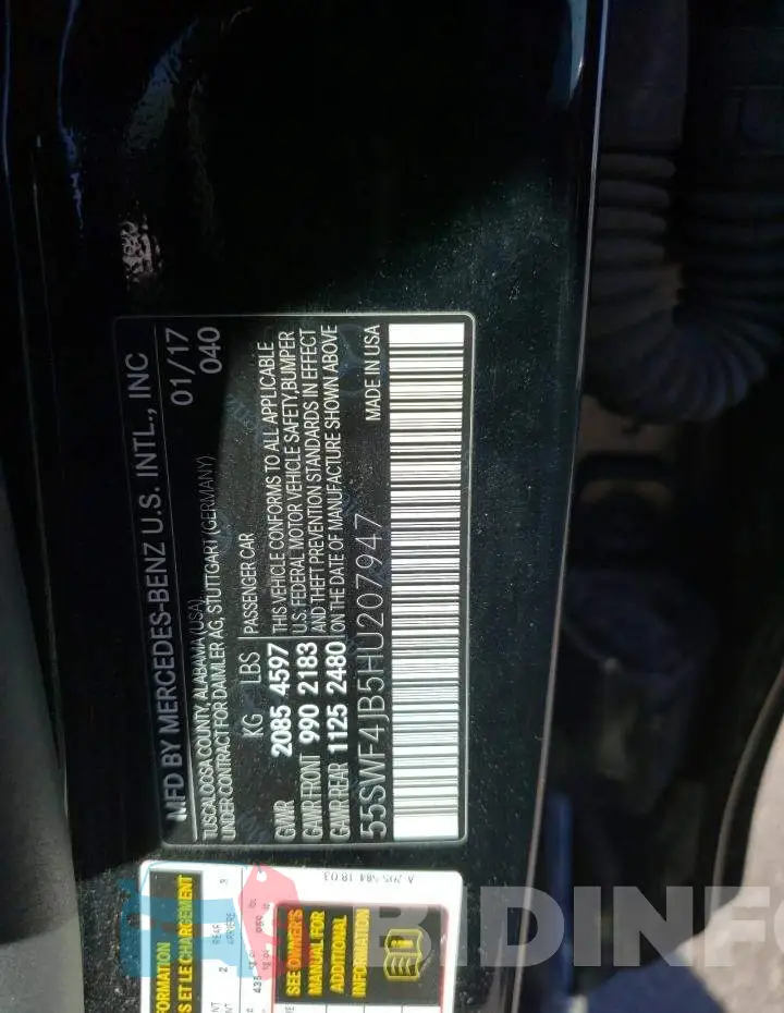 55SWF4JB5HU207947 Photo# 12