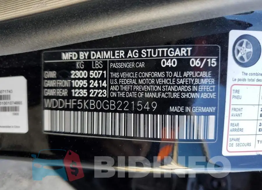 WDDHF5KB0GB221549 Photo# 12