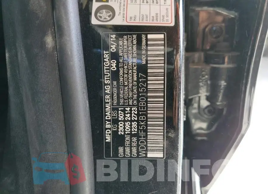 WDDHF5KB1EB015217 Photo# 12