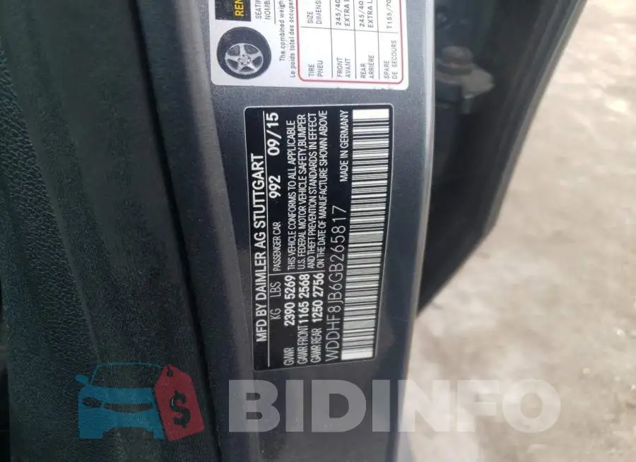 WDDHF8JB6GB265817 Photo# 12