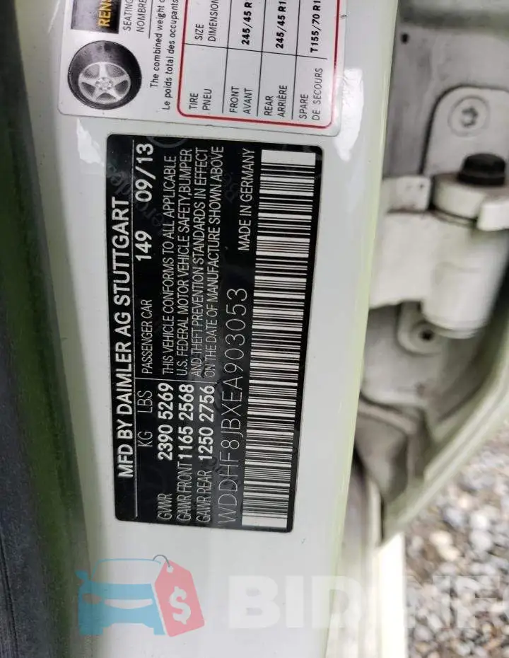 WDDHF8JBXEA903053 Photo# 13