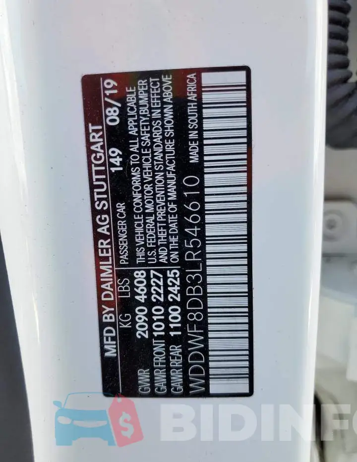 WDDWF8DB3LR546610 Photo# 12