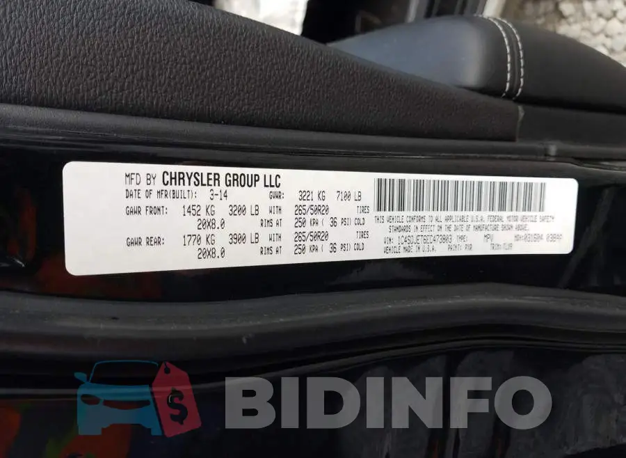 1C4SDJET6EC473803 Photo# 10