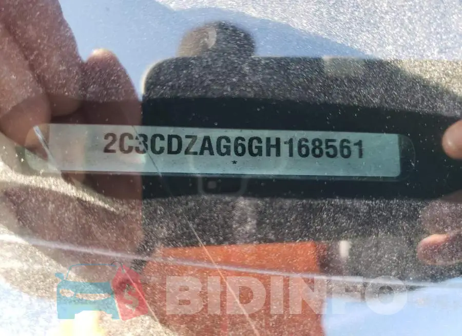 2C3CDZAG6GH168561 Photo# 12