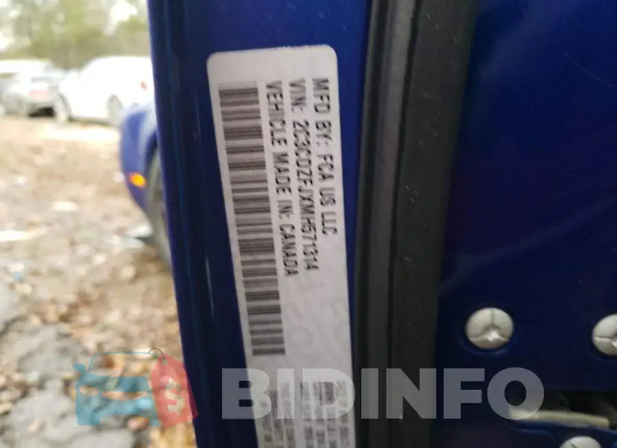 2C3CDZFJXMH571314 Photo# 12