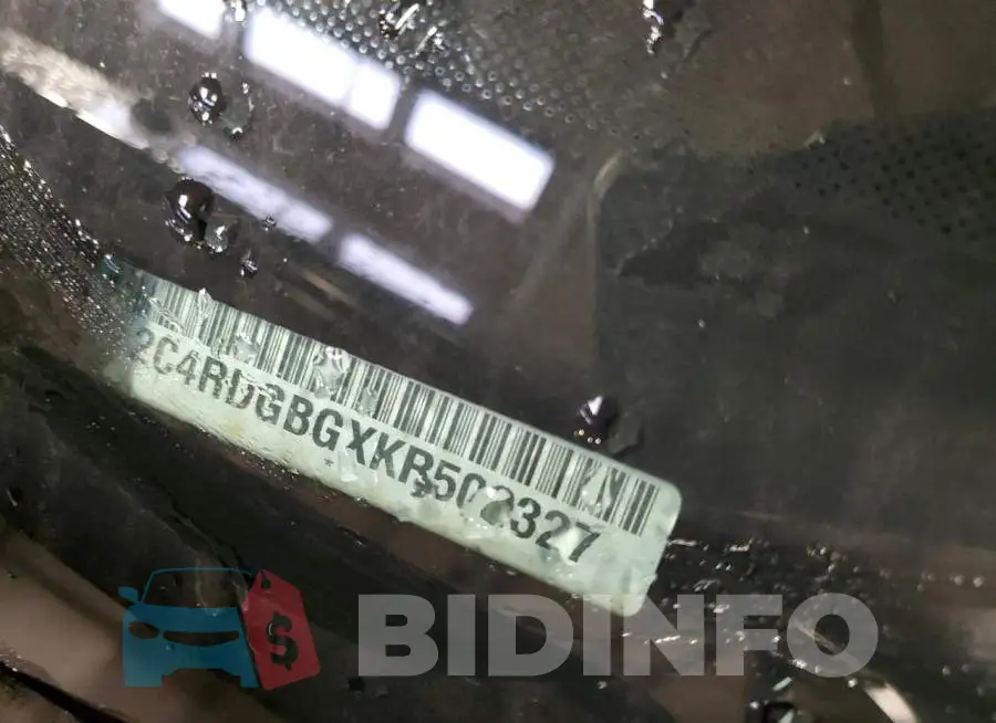 2C4RDGBGXKR502327 Photo# 13