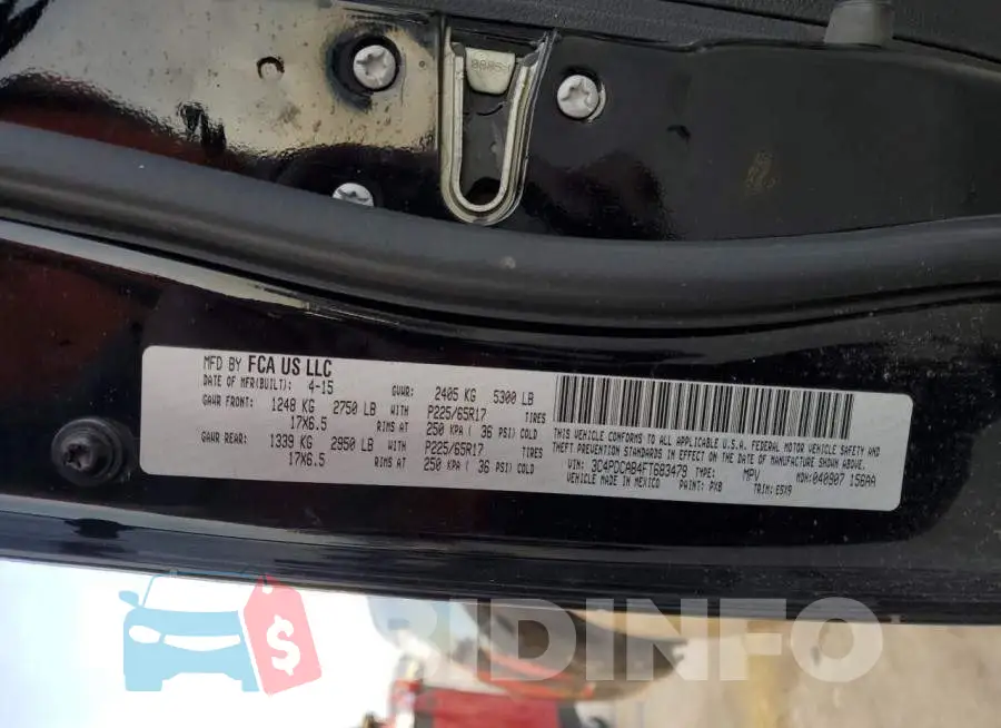 3C4PDCAB4FT683479 Photo# 13