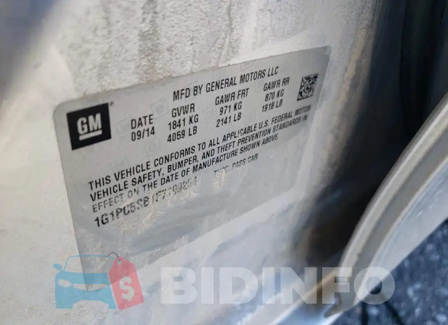 1G1PC5SB1F7109254 Photo# 12