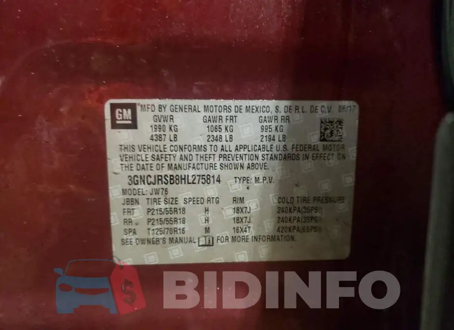 3GNCJRSB8HL275814 Photo# 13