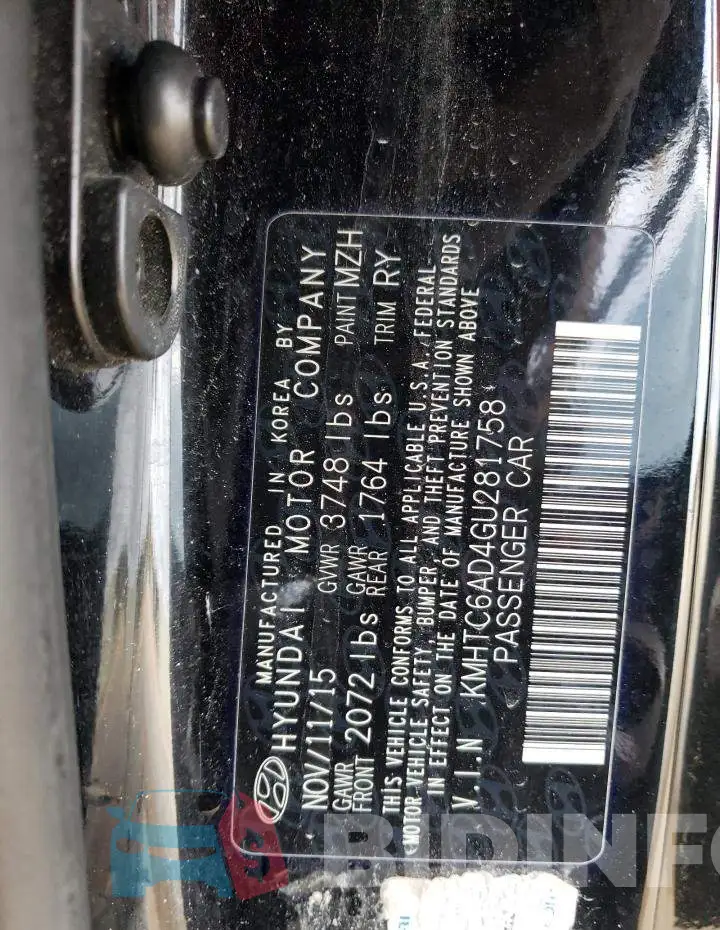 KMHTC6AD4GU281758 Photo# 13