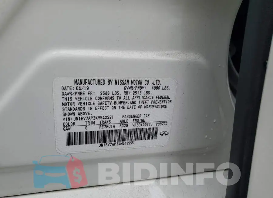 JN1EV7AP3KM542221 Photo# 13