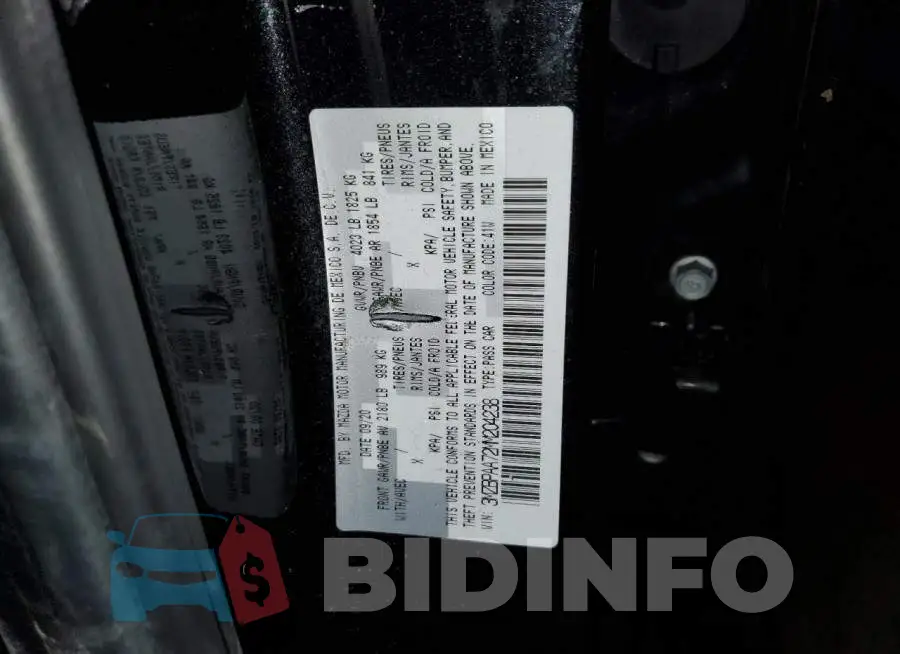 3MZBPAA72MM204238 Photo# 13