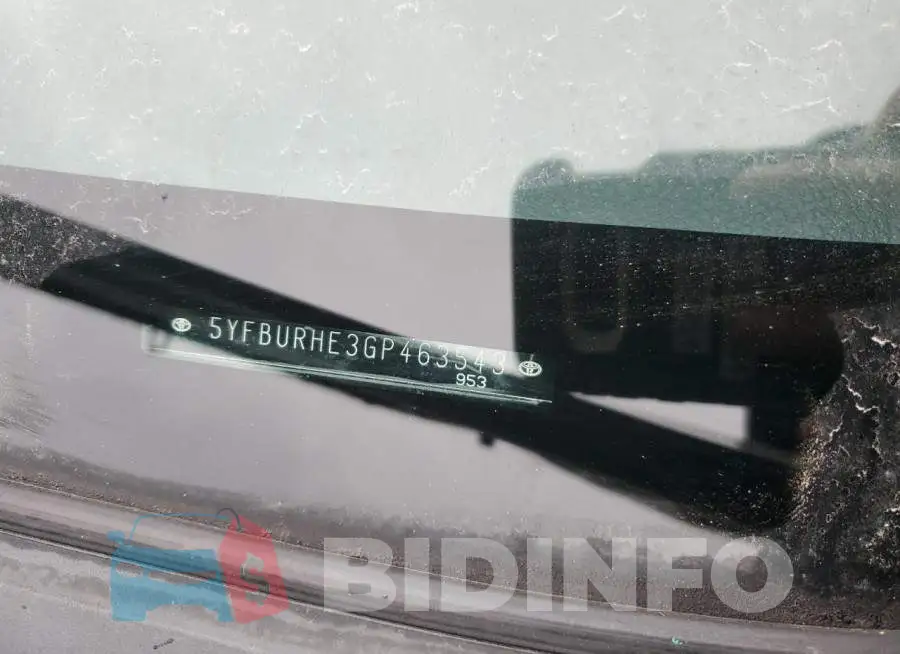 5YFBURHE3GP463543 Photo# 12