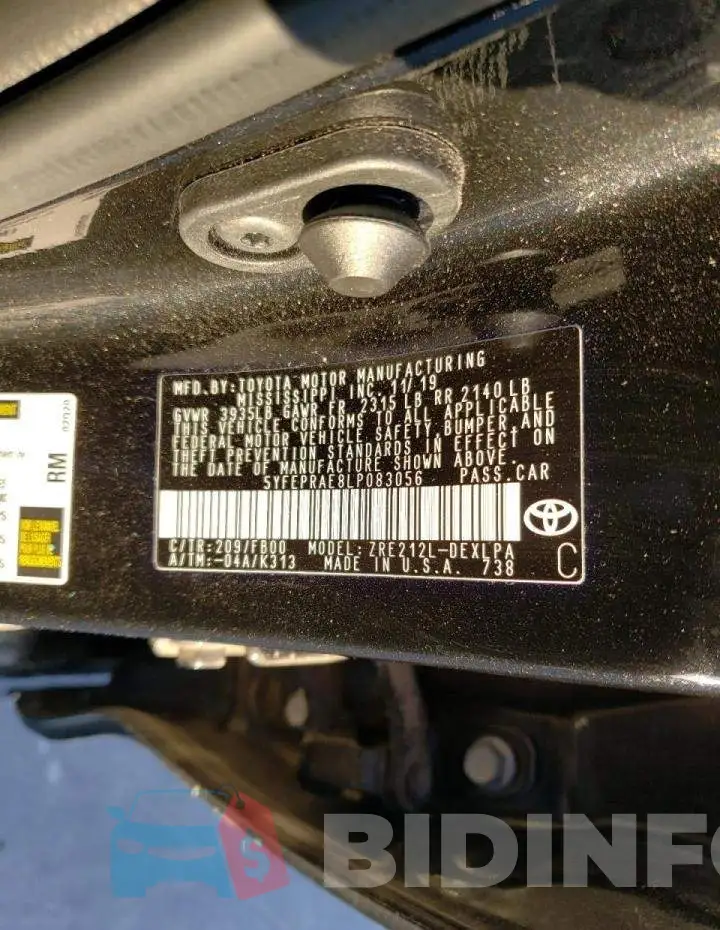 5YFEPRAE8LP083056 Photo# 12