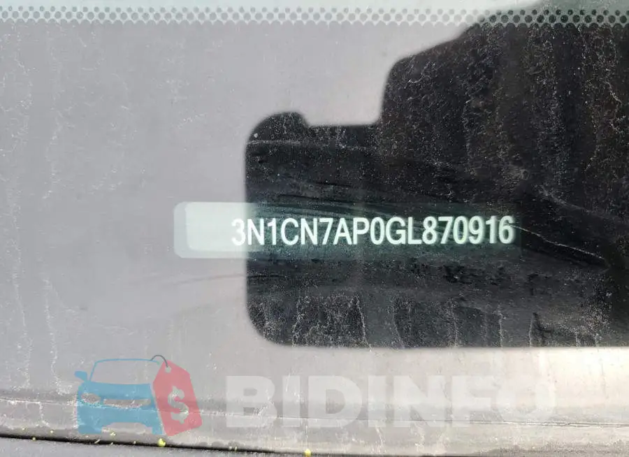 3N1CN7AP0GL870916 Photo# 13