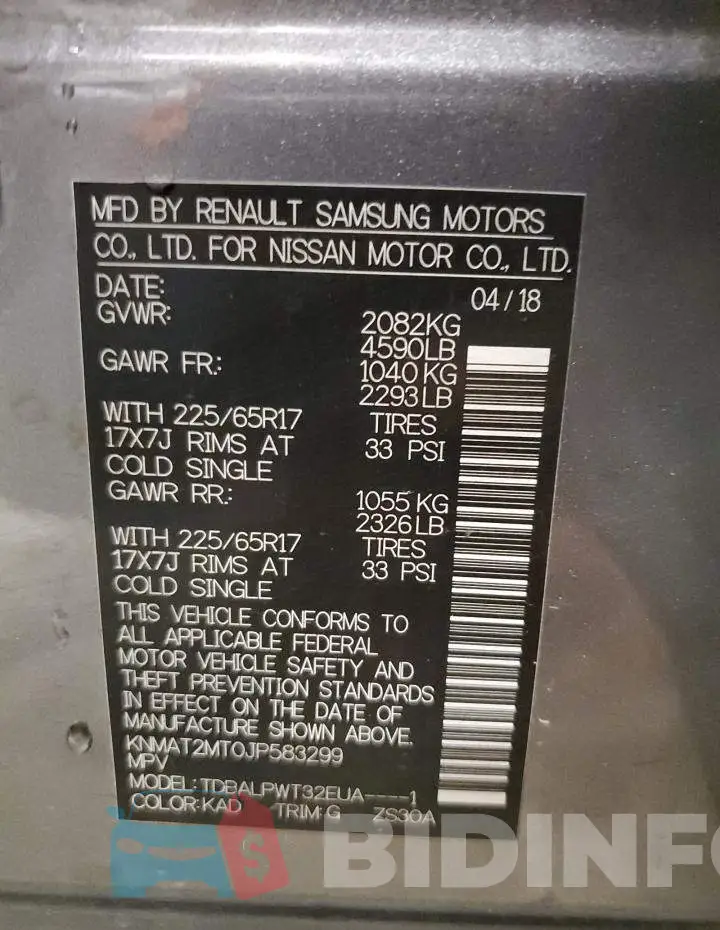 KNMAT2MT0JP583299 Photo# 13