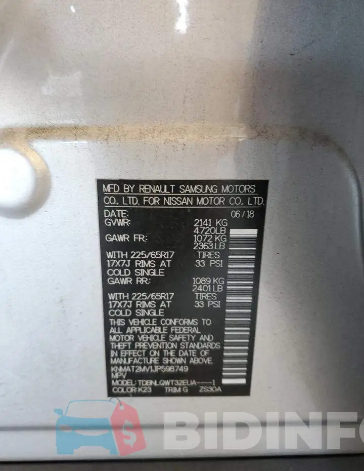 KNMAT2MV1JP598749 Photo# 10