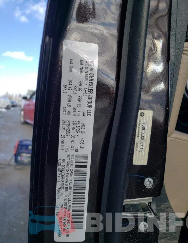 1C4NJCEA8ED671616 Photo# 13