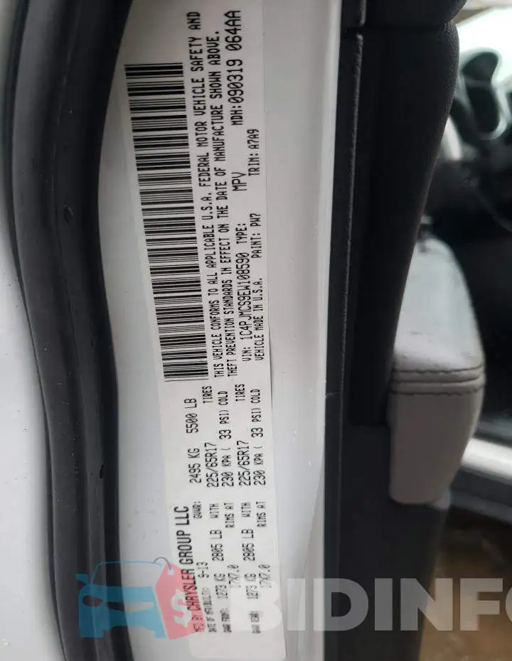 1C4PJMCS9EW108590 Photo# 13