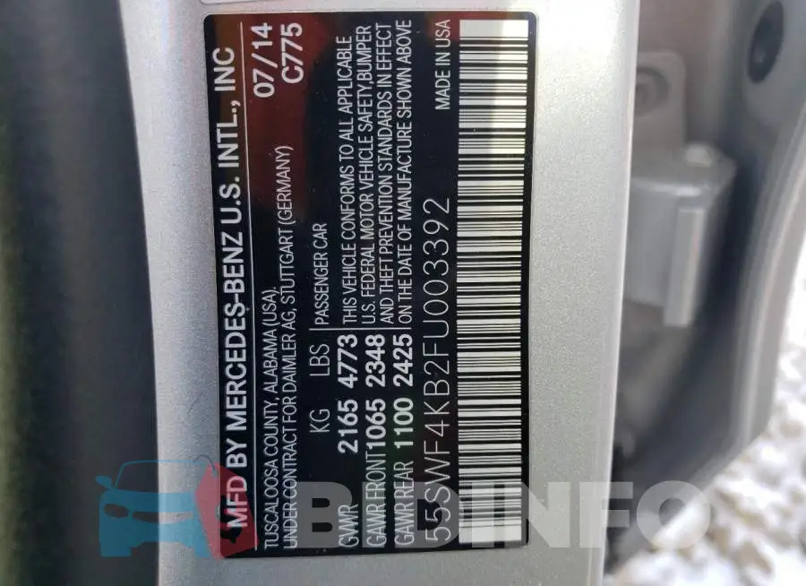 55SWF4KB2FU003392 Photo# 13