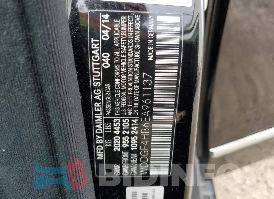 WDDGF4HB6EA961137 Photo# 12