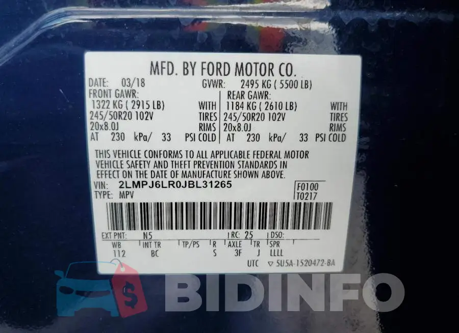 2LMPJ6LR0JBL31265 Photo# 13