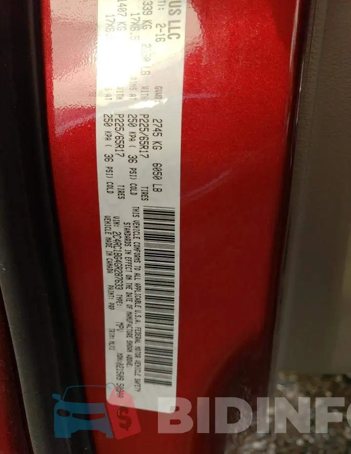 2C4RC1BG4GR287633 Photo# 13