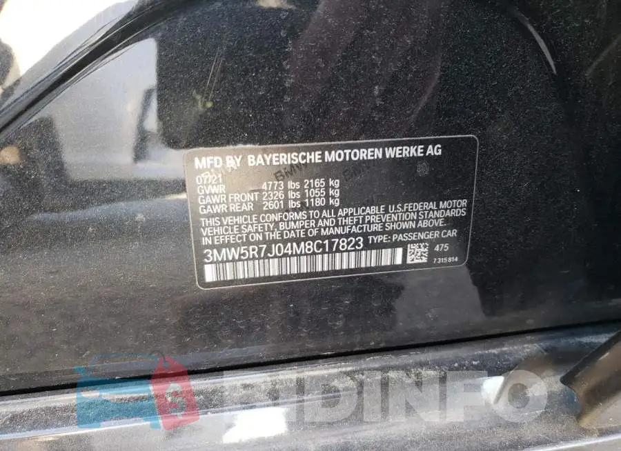 3MW5R7J04M8C17823 Photo# 12