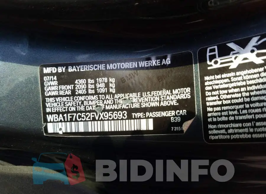 WBA1F7C52FVX95693 Photo# 10