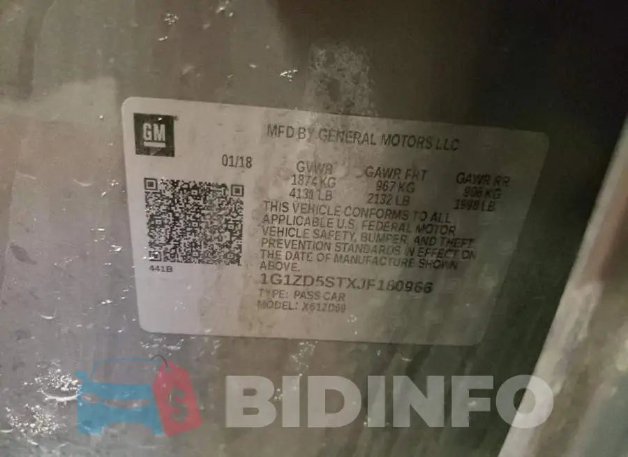 1G1ZD5STXJF180966 Photo# 12