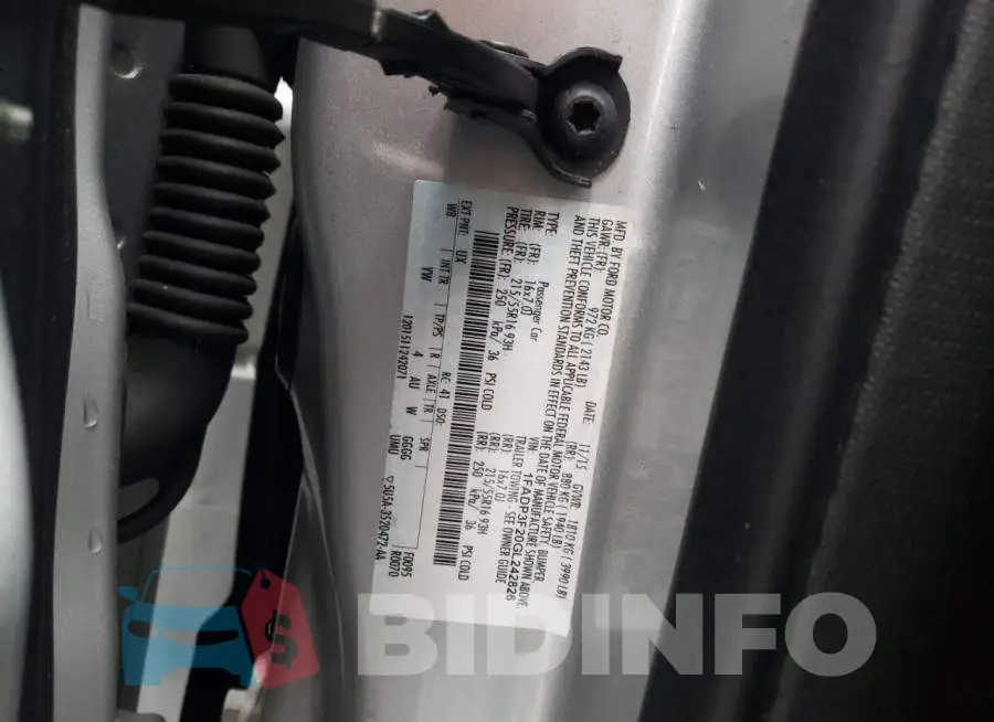1FADP3F20GL242826 Photo# 12