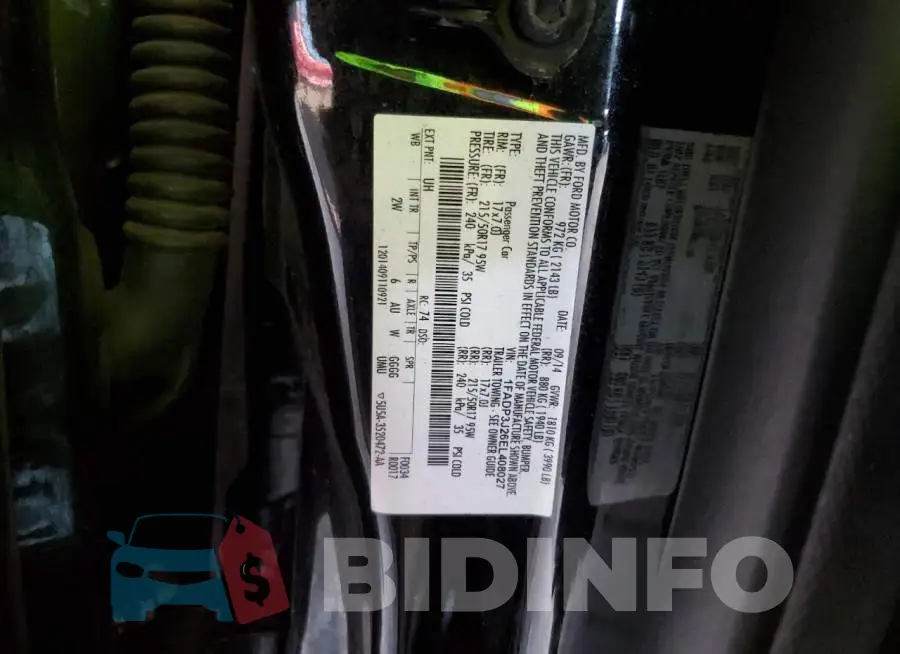 1FADP3J26EL408027 Photo# 13