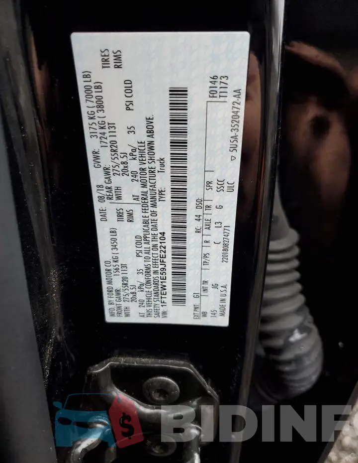 1FTEW1E59JFE22104 Photo# 12