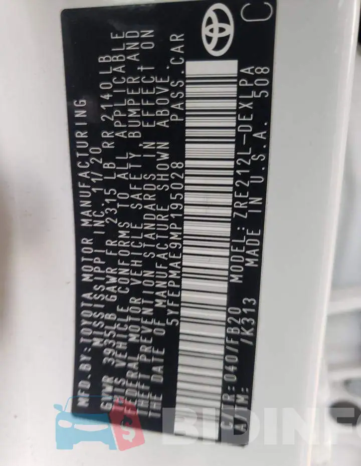 5YFEPMAE9MP195028 Photo# 12