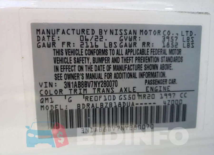 3N1AB8BV7NY280070 Photo# 12