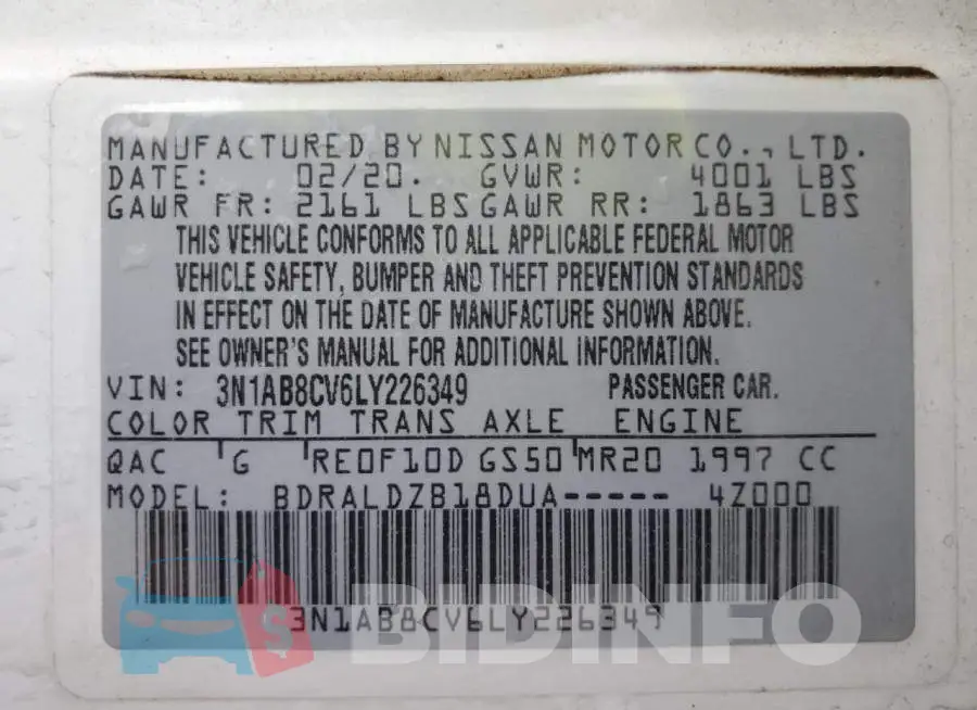 3N1AB8CV6LY226349 Photo# 12