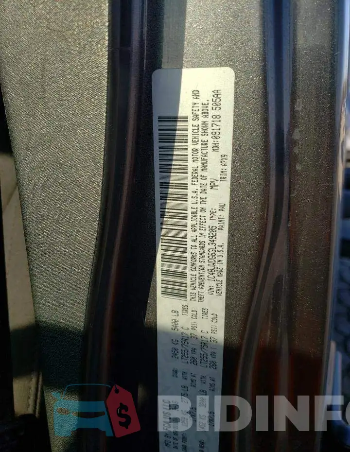 1C4BJWDG6GL349205 Photo# 13