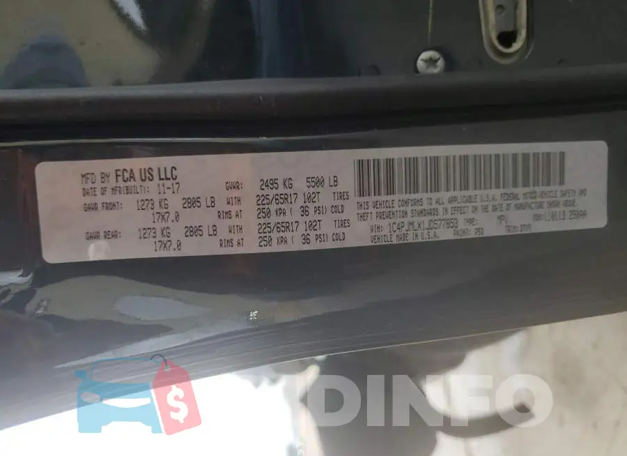 1C4PJMLX1JD577853 Photo# 13