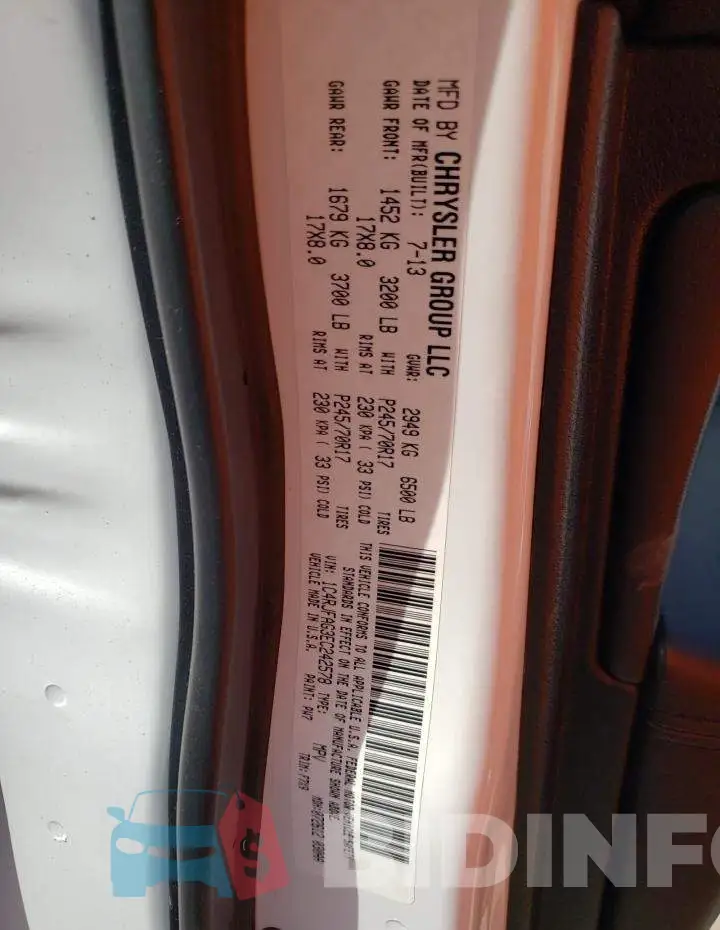 1C4RJFAG3EC242578 Photo# 14